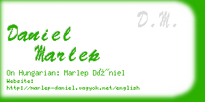 daniel marlep business card